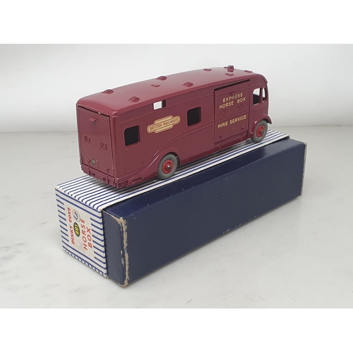 265 - A boxed Dinky Toys No.981 B.R. Horse Box, complete with packing pieces