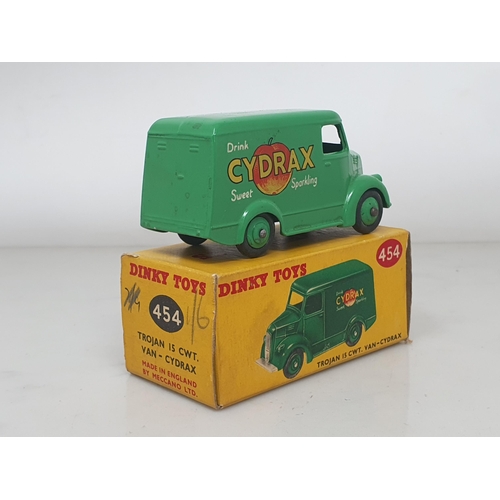 271 - A boxed Dinky Toys No.454 Trojan 'Cydrax' Van