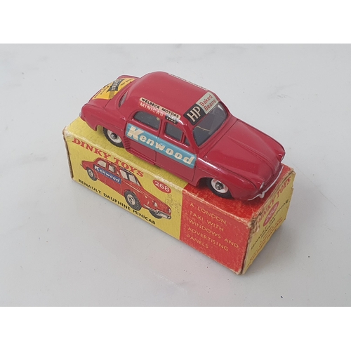 274 - A boxed Dinky Toys No.268 Renault Dauphine Mini Cab