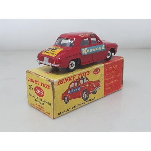 274 - A boxed Dinky Toys No.268 Renault Dauphine Mini Cab