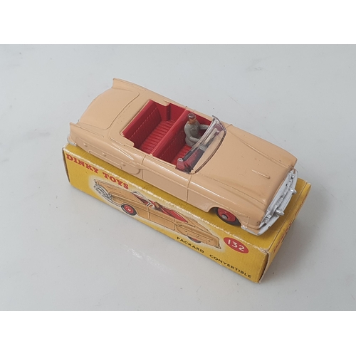 276 - A boxed Dinky Toys tan Packard Convertible