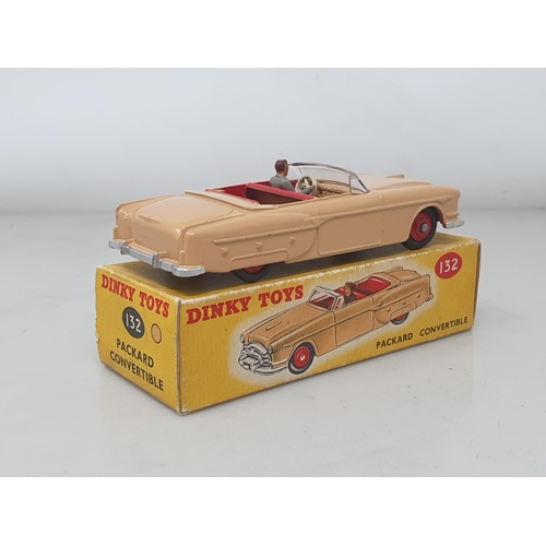 276 - A boxed Dinky Toys tan Packard Convertible