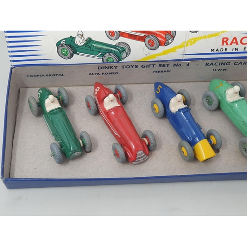 280 - A Dinky Toys Gift Set No.4 Racing Cars