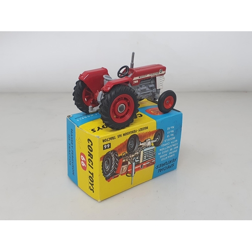 281 - A boxed Corgi Toys No.66 Massey-Ferguson 165 Tractor