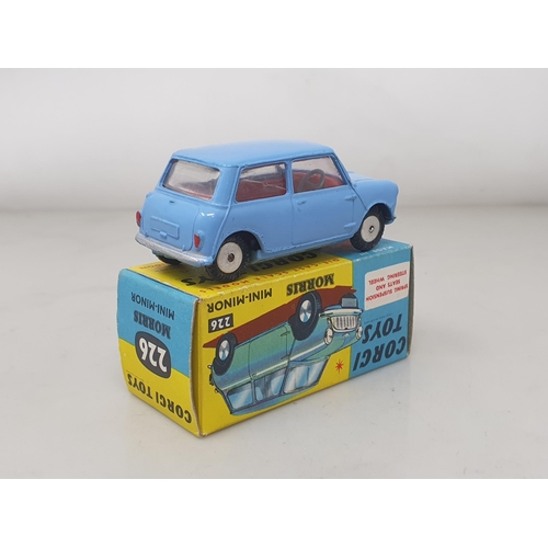 282 - A boxed Corgi Toys No.226 blue Mini-Minor