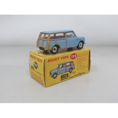 298 - A boxed Dinky Toys No.199 blue Austin Seven Countryman