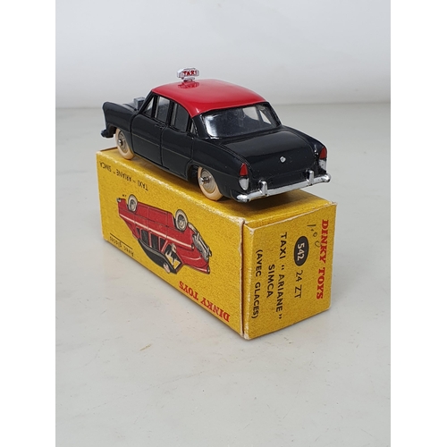 383 - A boxed French Dinky Toys No.542 Taxi 'Ariane' Simca