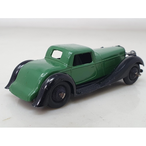 392 - A Dinky Toys 36b green Bentley