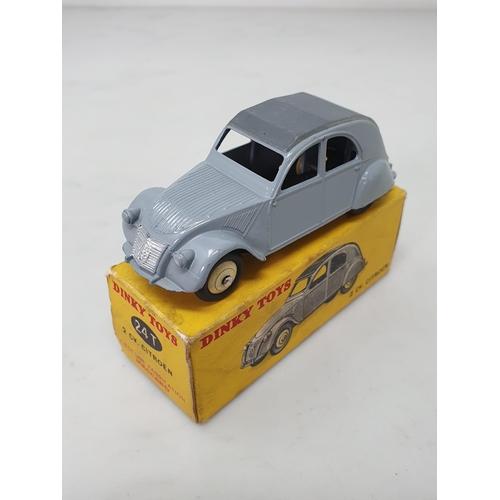 395 - A boxed French Dinky Toys No.24T Citroen 2CV