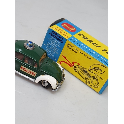 399 - A boxed Corgi Toys No.492 Volkswagen European Police Car