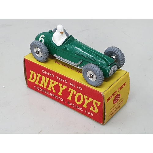 426 - A boxed Dinky Toys No.233 Cooper Bristol Racing Car with spun hubs