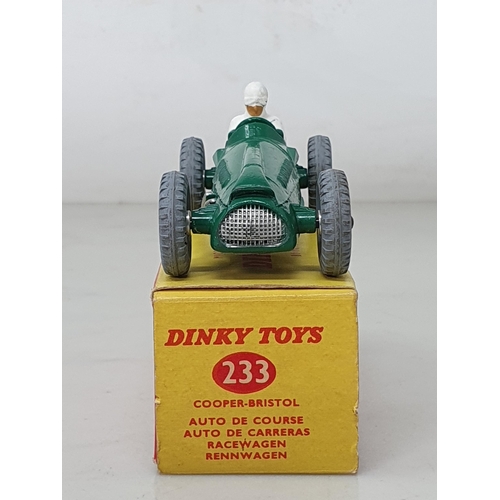 426 - A boxed Dinky Toys No.233 Cooper Bristol Racing Car with spun hubs