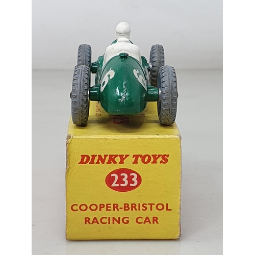 426 - A boxed Dinky Toys No.233 Cooper Bristol Racing Car with spun hubs