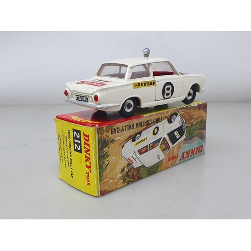 432 - A boxed Dinky Toys No.212 Ford Cortina Rally Car