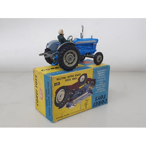 440 - A boxed Corgi Toys No.67 Ford 5000 Super Major Tractor