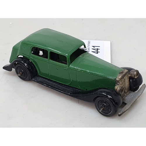 441 - A Dinky Toys 30c green Daimler