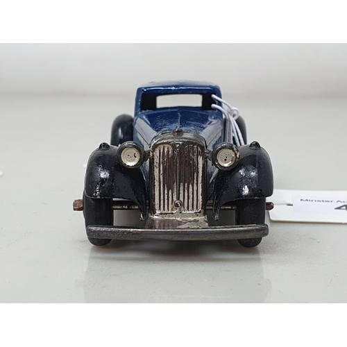 443 - A Dinky Toys 36d dark blue Rover