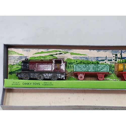 444 - A rare pre-war Dinky Toys No.19 Mixed Goods Train in long box