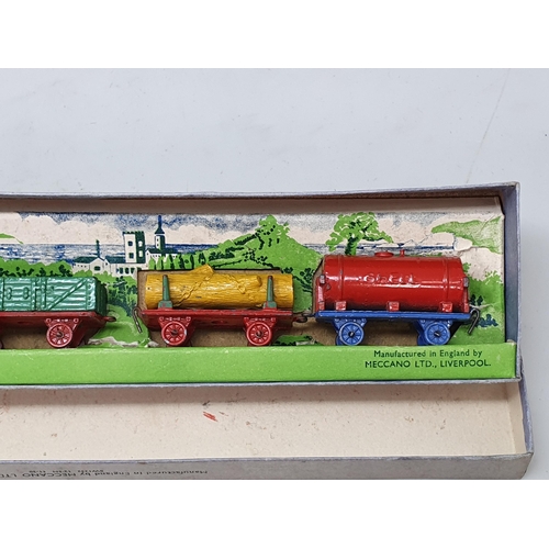 444 - A rare pre-war Dinky Toys No.19 Mixed Goods Train in long box