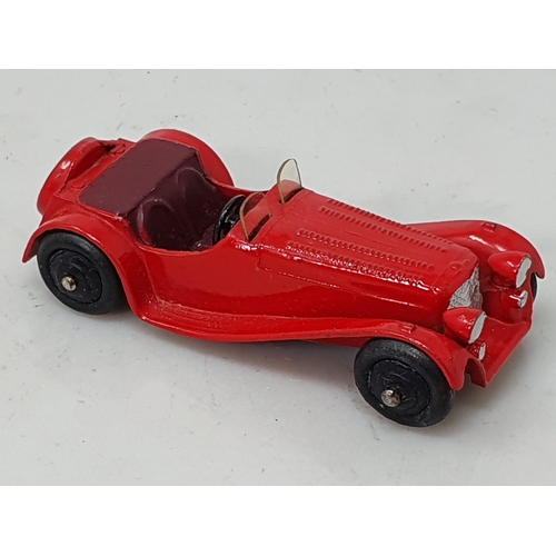 448 - A Dinky Toys 38f red Jaguar SS