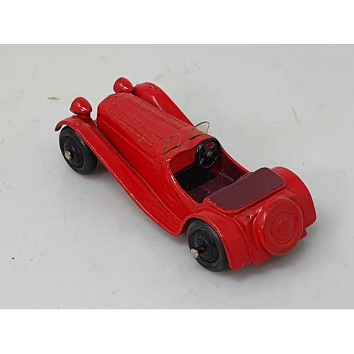 448 - A Dinky Toys 38f red Jaguar SS