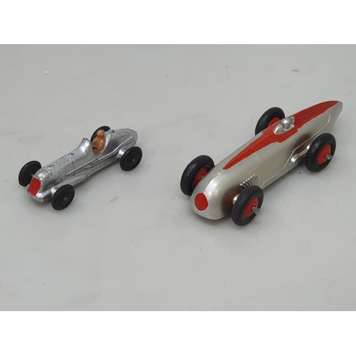 450 - A Dinky Toys 23a Racing Car and a Dinky Toys 35b Racing Car