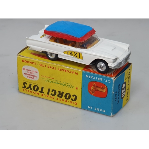 466 - A boxed Corgi Toys No.430 Bermuda Taxi