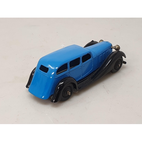 483 - A Dinky Toys 36a blue Armstrong Siddeley