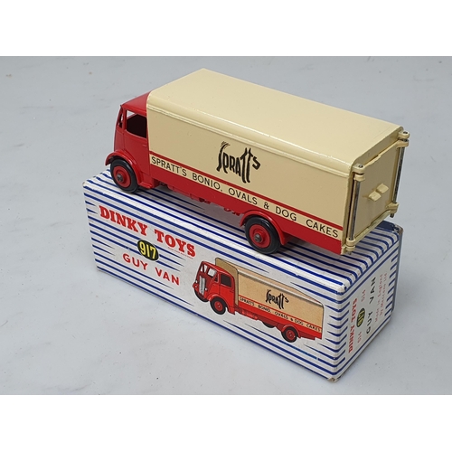 496 - A boxed Dinky Toys No.917 Guy Spratts Van