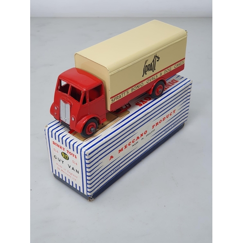 496 - A boxed Dinky Toys No.917 Guy Spratts Van