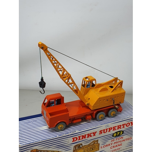 503 - A boxed Dinky Toys No.972 Coles Lorry mounted Crane