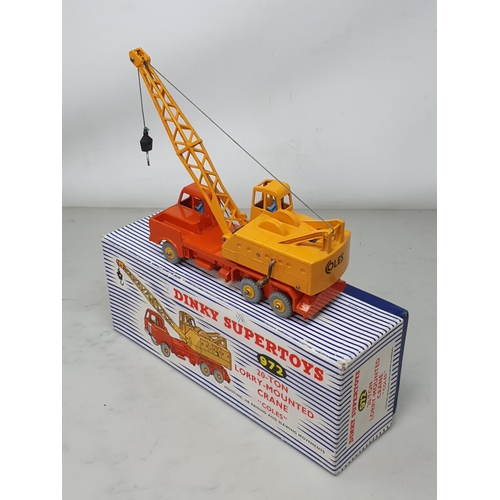 503 - A boxed Dinky Toys No.972 Coles Lorry mounted Crane