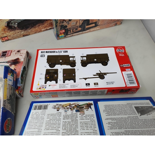 538 - Fifteen boxed Airfix 1:72 scale Vehicle Kits