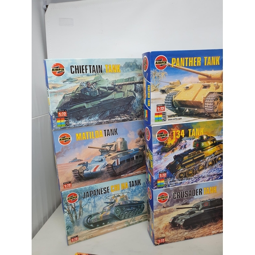 538 - Fifteen boxed Airfix 1:72 scale Vehicle Kits