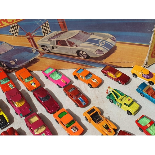 561 - Two boxes of Matchbox Hot Wheels and Superfast Models, an SF-2 Loop Set and an SF-5 Double Track Rac... 