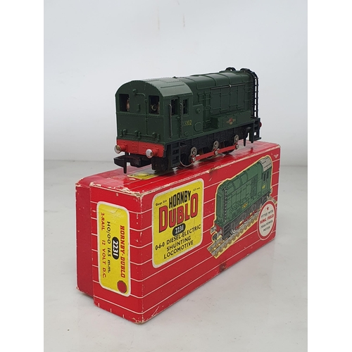 74 - Hornby Dublo 2231 0-6-0 Diesel Shunter, boxed and 2232 Co-Co diesel Locomotive, boxed