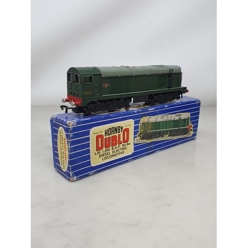 81 - Hornby-Dublo L30 Bo-Bo diesel Locomotive, boxed and EDL18 2-6-4T Locomotive, boxed