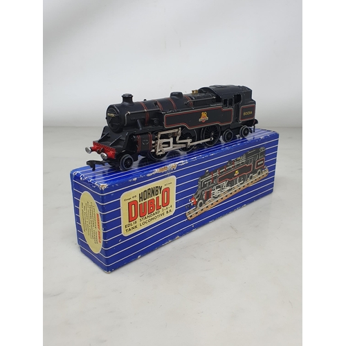 81 - Hornby-Dublo L30 Bo-Bo diesel Locomotive, boxed and EDL18 2-6-4T Locomotive, boxed