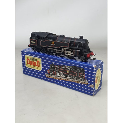 84 - Hornby Dublo L30 Bo-Bo diesel Locomotive, boxed and EDL18 2-6-4T Locomotive, boxed