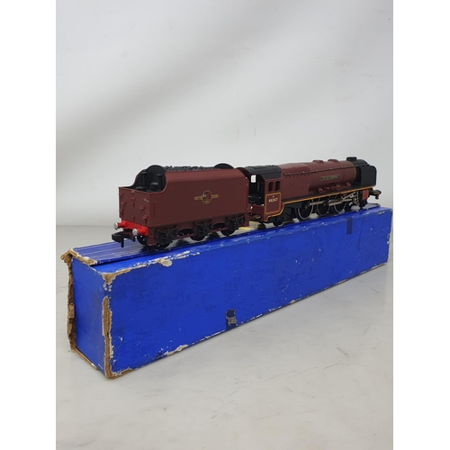 91 - Hornby Dublo 3226 'City of Liverpool' Locomotive, boxed (box lid damaged)