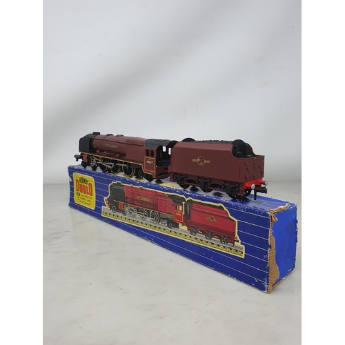 91 - Hornby Dublo 3226 'City of Liverpool' Locomotive, boxed (box lid damaged)