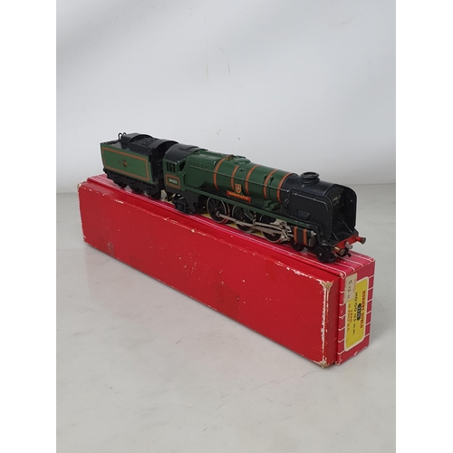 98 - Hornby Dublo 2235 West Country Class Locomotive 'Barnstaple', boxed