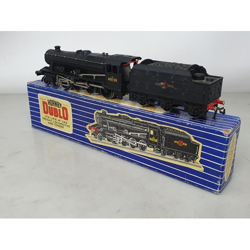 99 - Hornby Dublo LT25 8F 2-8-0 Locomotive, boxed