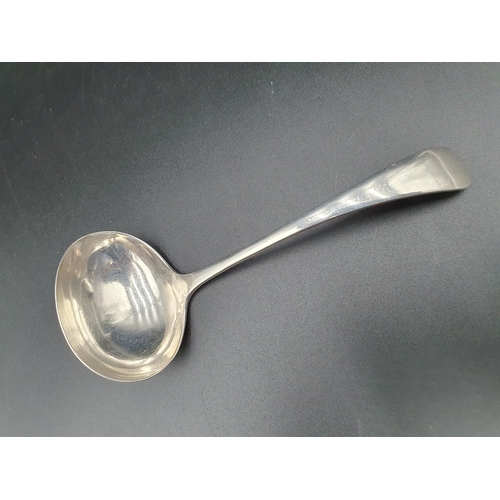 145 - A George V silver Sauce Ladle, Sheffield 1919