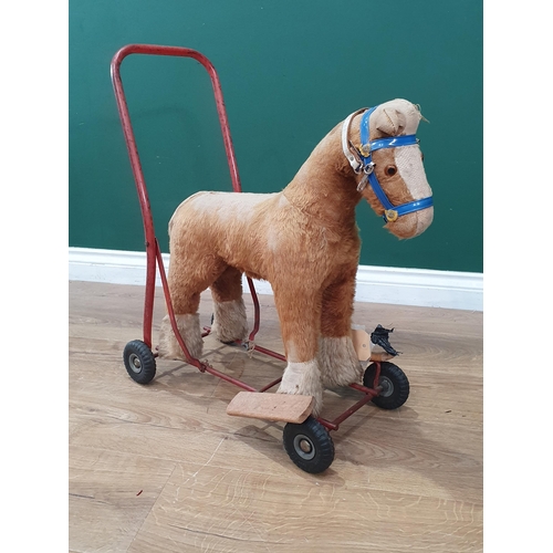 42 - A Triang push-along Horse 2ft H x 1ft 8in L (R3)