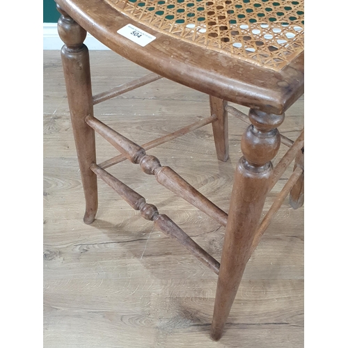 504 - A cane seated High Chair (R3)