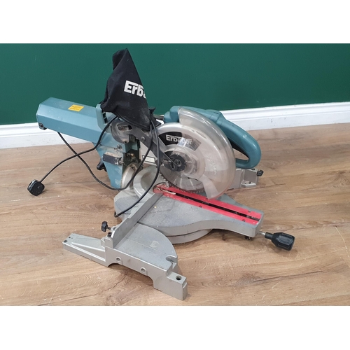 521 - An Erbauer Mitre Saw, passed PAT (R4)