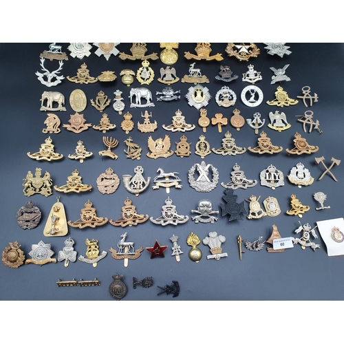 60 - A Collection of approx 100 Military Badges