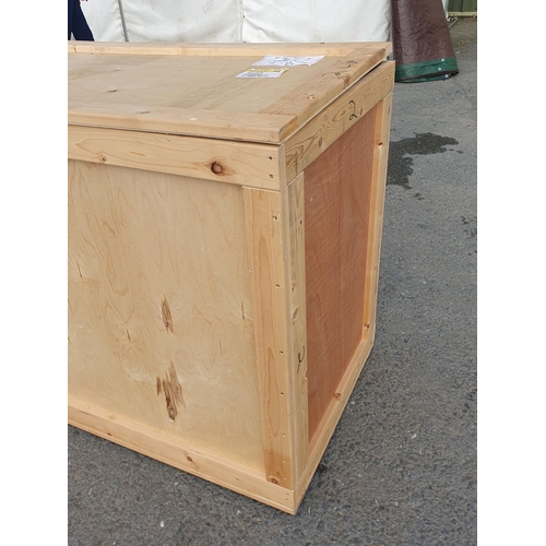 611 - A large wooden Packing Crate