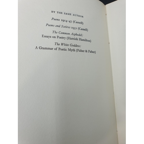 67 - *** WITHDRAWN *** ROBERT GRAVES, Poems, 1953, together with a signed letter by the author